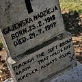 Tanzania - na cmentarzu polskich wygnańców,