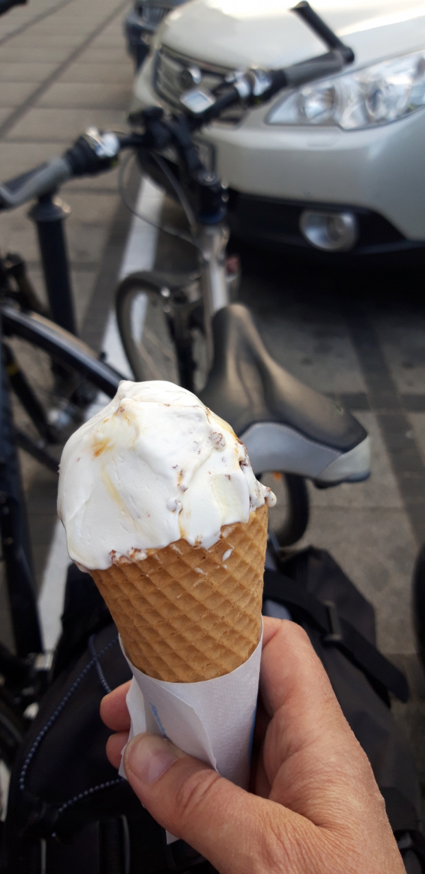 Na pyszne lody na rowerku