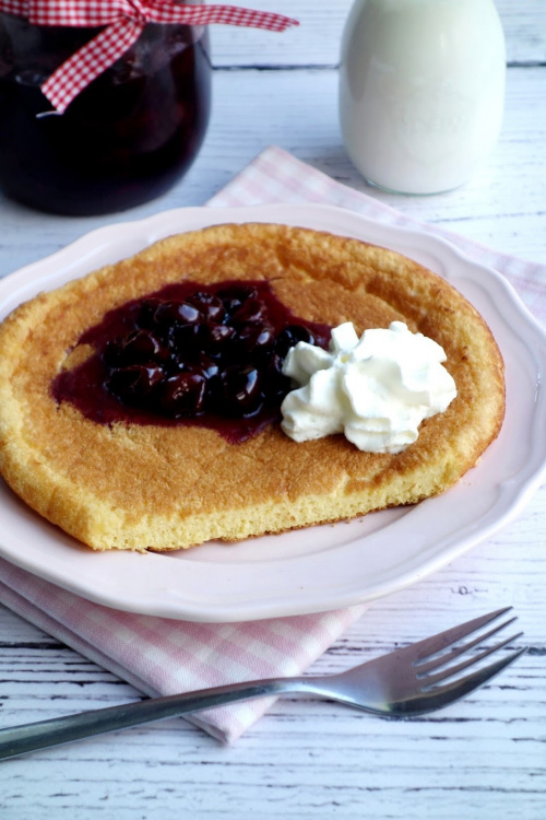 przepis na słodki omlet