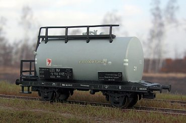 Cysterna do przewozu benzyny PEC w zarządzie kolei PKP. Epoka III. Skala 1:87 H0 #Cysterna H0 #PKP #Wagon #cysterna H0 #PKP