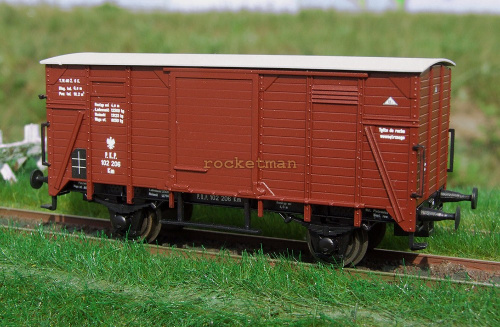 Wagon kryty małych gabarytów kolei PKP serii Km. Epoka II. Skala 1:87 #Wagon #PKP Km