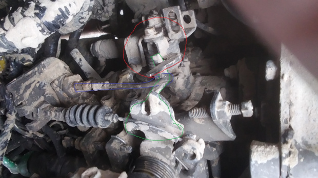 2.8 throttle linkage