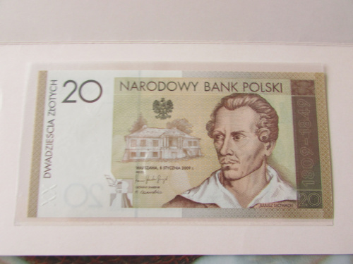 Banknot Kolekcjonerski Juliusz Słowacki